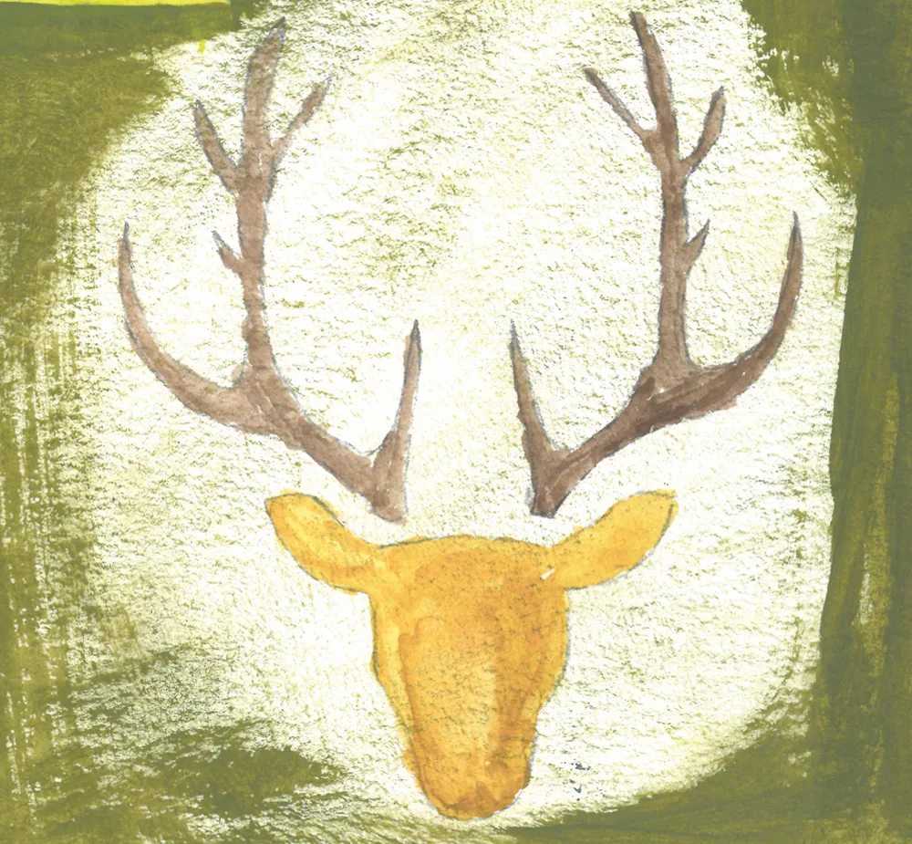 Heraldic Stag